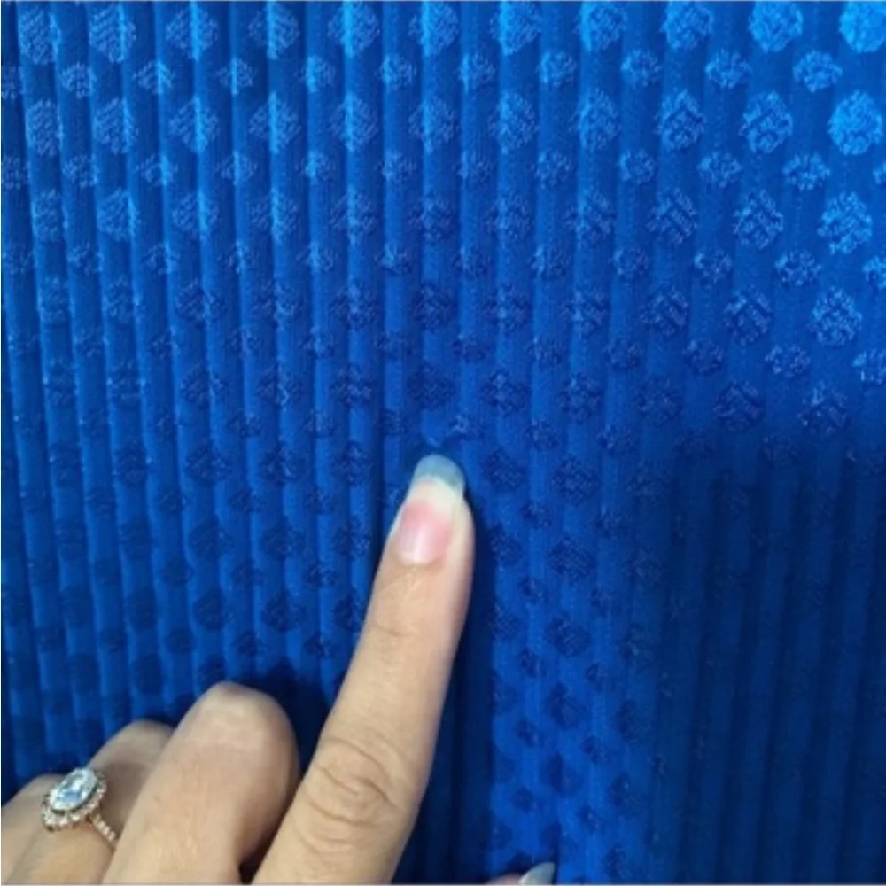 Vintage Blue Polka Dot Blouse and Skirt Set - Picture 7 of 14